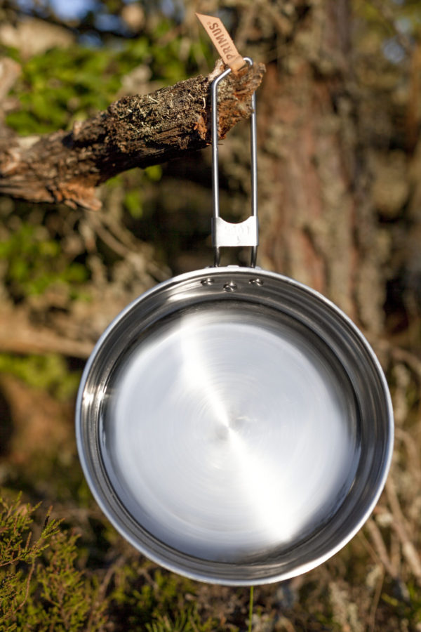 P738000 Ss18 Srrc Campfire Frying Pan Ss 25cm Primus 22